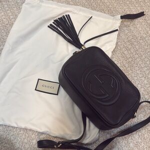Gucci calfskin crossbody bag
